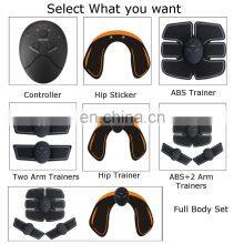 Electric Body Slimming Massager Toner Trainer Compex Stimulant Belt Wireless Abs Ems Abdominal Muscle Stimulator thumbnail-4