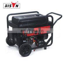 BISON CHINA Gasoline Generator 10Kw 380V Single Phase Portable Electric Start Generator 10Kw thumbnail-5