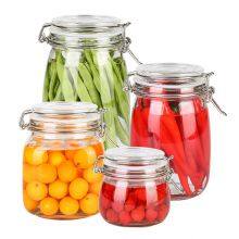 Glass Storage Jar With Lid thumbnail-2