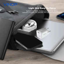 VINOP PD 30W USB-C GaN Mini Fast Charger - White thumbnail-5