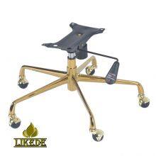 Five Star Executive Chair Leg New Gold Metal Aluminum Cast Iron Home Office Farmhouse Apartment Furniture Executive Chair Base