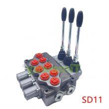 Multi-Way Valve Hydraulic Directional Control Valve SD11 Construction Machinery Parts Vehicle Manual Control Valve G3/4 thumbnail-5