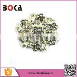 BOKA silver plating golden alloy brooches with rhinestones wholesale