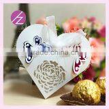 Personal Customized Colorful Love Heart Shape With Butterfly and Rose Design European Wedding Favor and Gift Box With Ribbion Supplier's Choice thumbnail-2