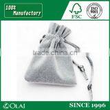 Custom Printed Microfiber Jewelry Suede Drawstring Pouches thumbnail-1