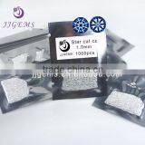 Hight Quality Decorative 1.0 1.5mm Star Cut White Synthetic Micro Pave Casting cz thumbnail-2