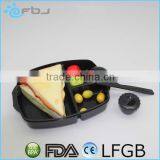 Custom Logo BPA Free Plastic Food Container 3 Compartment Microwave thumbnail-2