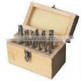 12PCS METRIC HSS COMBINED END MILLS BALL END MILL SET