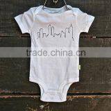 Hot Sale100%Cotton Baby Animal Rompers Short Sleeve Onesie thumbnail-2