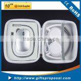 USB Kits Gift Set Portable Computer Acceesories With Wireless Mouse LED USB Light Wired Headphones thumbnail-3