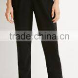 High Quality Casual New Arrival Women Black Flared Trousers Casual Pants thumbnail-5