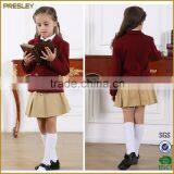 Presley OEM New Style Kids Uniforms Blouse and Skirt and Pants Uniform Children School Blazer thumbnail-3