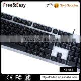 Hot Selling Wholesale Colorful LED Illuminate Ergonomic Wired Keyboard Supplier's Choice thumbnail-6