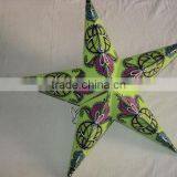Green Worli Prints Wholesale Paper Stars Lanterns