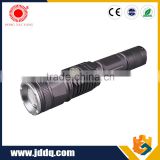 Newest most powerful Aluminum rechargeable LED flashlight usb torch