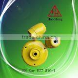 Yellow Deifferent Kind of E27 Ceramic Lamp Base