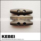 Fashion Style Custom Wooden Toggle Coat Button With Two Holes thumbnail-2
