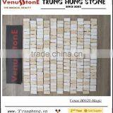 White Cream Marble Mosaic With Magic Design thumbnail-2