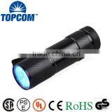 Ultraviolet lamp UV 9led torch