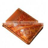 Crocodile Leather Money Clip Wallet SCW-007 thumbnail-1