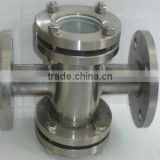 sanitary stright Pipe flange Sight Glass