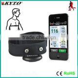 KYTO Bluetooth Heart Rate Chest Belt/ Textile Strap With Bluetooth Heart Rate Transmitter Clip thumbnail-5