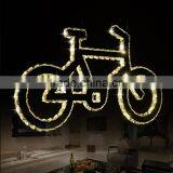 Hot Selling Bicycle Shaped Modern Pendant Lighting LED Crystal Pendant Light