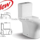 European certificated two piece toilet