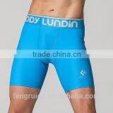 wholesale blue custom mens running shorts for male