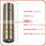 LuckySun China Led Slim Torch 304 Stainless Steel 300Lm Mini Q5 in Led Flashlights for Outdoor Hiking thumbnail-2