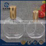 High Quality 50ml Flat Clear Perfume Glass Bottle for Sale Supplier's Choice thumbnail-2