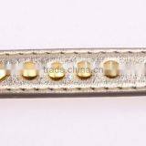 Fashion Lexus Ladies Nad Women Golden Viret Diamante Needle Buckle Slim Waist Beltf or Casual Garment thumbnail-1