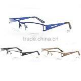 Half Frame Classic Metal Optical Frame thumbnail-1