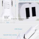 Hot Sellling 5v 2a Dual Usb Output Universal Mini Car Charger for Ipad and Mobile Phone thumbnail-6