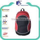 Cheap Red and Black Non-woven Backpack for Promotion