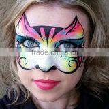 Custom Cartoon Makeup Face Mask Stickers Full Face Tattoo Sticker Makeup Face Painting Factory thumbnail-2