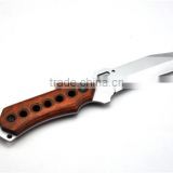 Stainless steel folding survival knife tactical knife for camping
