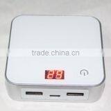 Hot Selling Portable Power Bank,Promotional Gift Slim Portable Mobile Power Bank Metal Housing Cheapest Price 6600mah thumbnail-1