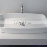Acrylic Solid Surface Wall Hang Basin / Acrylic Artificial Stone Wash Basin thumbnail-3