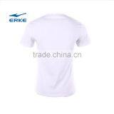 ERKE 100% Cotton Mens Summer Comfortable Round Neck Sports Short Sleeve t Shirt With Fasion Printing Cheap Wholesale thumbnail-4