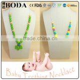 Personalized Teething Amber Silicone Necklace thumbnail-2