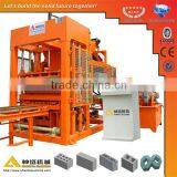 QTY6-15 Commercial Use Automatic Electrical Vibro Cement Brick Molding Machine thumbnail-1