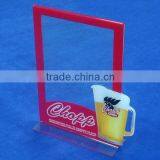 High Grade Acrylic Tabletop Menu Holders, Menu Holder for Beer
