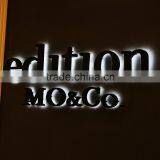 Advertising Wholesale Metal Rear Lit Letters