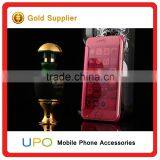 [UPO] 2016 New Luxury Smart Flip Slim View Electroplating Mirror Hard Clear Transparent Case For Samsung Galaxy A5 thumbnail-4