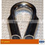 High steel quality wire electrical rope thimble