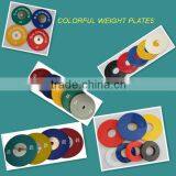 Fitness Accessories Colorful Seven Hole Gym Weights Plates BW2008 thumbnail-4