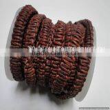Braided Leather Round Braided Leather Cord 1,5 mm Natural thumbnail-4