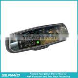 Android Car Rearview Mirror GPS Navigators,bluetooth,dvr Recording thumbnail-4