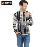 Pure Used Cashmere Sweater, Man Comfortable Dip Dye Pullover thumbnail-2